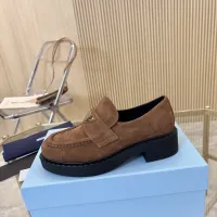$105.00 USD Prada Leather Shoes For Men #1408710