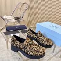 $105.00 USD Prada Leather Shoes For Men #1408712