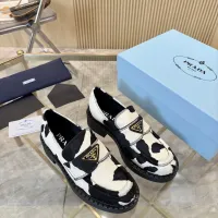 $105.00 USD Prada Leather Shoes For Men #1408714