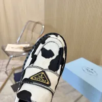 $100.00 USD Prada Leather Shoes For Women #1408715