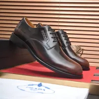 $98.00 USD Prada Leather Shoes For Men #1408717