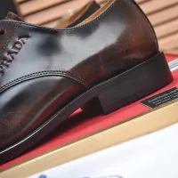 $98.00 USD Prada Leather Shoes For Men #1408717