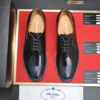 $98.00 USD Prada Leather Shoes For Men #1408718