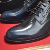 $98.00 USD Prada Leather Shoes For Men #1408718