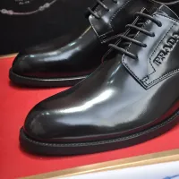 $98.00 USD Prada Leather Shoes For Men #1408719