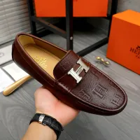 $82.00 USD Hermes Leather Shoes For Men #1408722