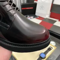 $115.00 USD Prada Leather Shoes For Men #1408754