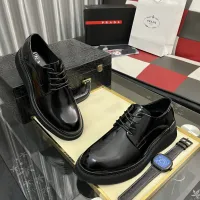 $115.00 USD Prada Leather Shoes For Men #1408755