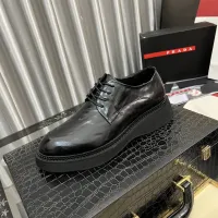 $115.00 USD Prada Leather Shoes For Men #1408757
