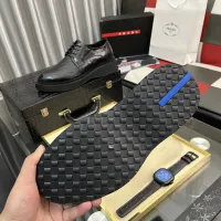 $115.00 USD Prada Leather Shoes For Men #1408757