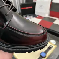 $115.00 USD Prada Leather Shoes For Men #1408760