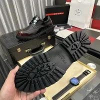 $115.00 USD Prada Leather Shoes For Men #1408760