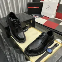 $115.00 USD Prada Leather Shoes For Men #1408763