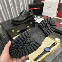 $115.00 USD Prada Leather Shoes For Men #1408763