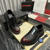 $115.00 USD Prada Leather Shoes For Men #1408766