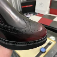 $115.00 USD Prada Leather Shoes For Men #1408766
