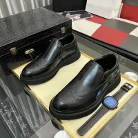 $115.00 USD Prada Leather Shoes For Men #1408767