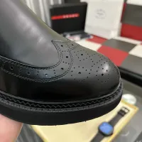 $115.00 USD Prada Leather Shoes For Men #1408767