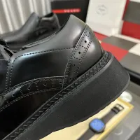$115.00 USD Prada Leather Shoes For Men #1408767