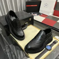 $115.00 USD Prada Leather Shoes For Men #1408768
