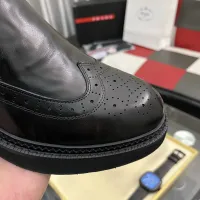 $115.00 USD Prada Leather Shoes For Men #1408768