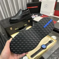 $115.00 USD Prada Leather Shoes For Men #1408768