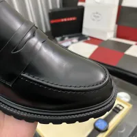 $115.00 USD Prada Leather Shoes For Men #1408770