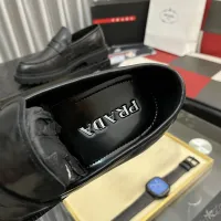 $115.00 USD Prada Leather Shoes For Men #1408771