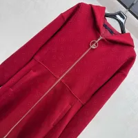 $125.00 USD Louis Vuitton LV Dresses Long Sleeved For Women #1408775