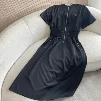 $76.00 USD Prada Dresses Short Sleeved For Women #1408777