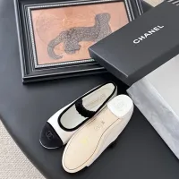 $102.00 USD Chanel Flat Shoes For Women #1408904