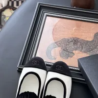 $102.00 USD Chanel Flat Shoes For Women #1408904