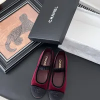 $102.00 USD Chanel Flat Shoes For Women #1408905