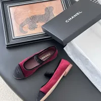 $102.00 USD Chanel Flat Shoes For Women #1408905