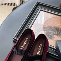 $102.00 USD Chanel Flat Shoes For Women #1408905