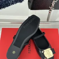 $102.00 USD Salvatore Ferragamo Flat Shoes For Women #1408908