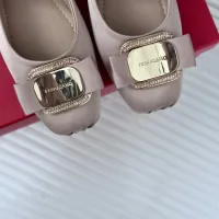 $102.00 USD Salvatore Ferragamo Flat Shoes For Women #1408911