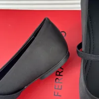 $102.00 USD Salvatore Ferragamo Flat Shoes For Women #1408912