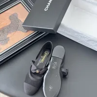 $102.00 USD Chanel Flat Shoes For Women #1408986