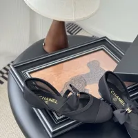 $102.00 USD Chanel Flat Shoes For Women #1408986