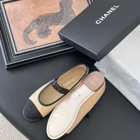 $102.00 USD Chanel Flat Shoes For Women #1408987