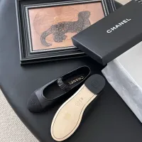 $102.00 USD Chanel Flat Shoes For Women #1408990
