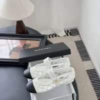 $102.00 USD Chanel Flat Shoes For Women #1408991