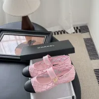 $102.00 USD Chanel Flat Shoes For Women #1408993