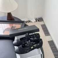 $102.00 USD Chanel Flat Shoes For Women #1408994