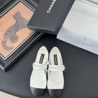 $102.00 USD Chanel Flat Shoes For Women #1408995