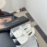 $102.00 USD Chanel Flat Shoes For Women #1408995