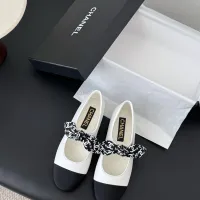 $102.00 USD Chanel Flat Shoes For Women #1408999
