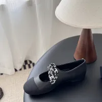 $102.00 USD Chanel Flat Shoes For Women #1409000