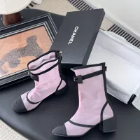 $108.00 USD Chanel Boots For Women #1409003